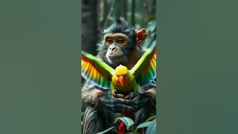The monkey grew a tree that would bring a snake #shorts #snake #monkey
