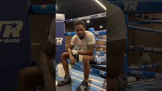 Keyshawn Davis: Albright fight is personal😤 #boxing #davisvsalbright #db3