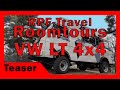 Roomtour VW LT 4x4 Expeditionsmobil - Teaser (Vorstellung von Ausbau &amp; Technik)