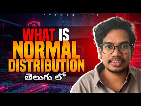 Normal Distribution | Statistics in Telugu | Machine Learning in Telugu 