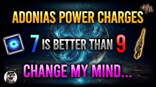 7 CHARGES IS BETTER THAN 9! - The Adonia's Charge Controversy - Path of Exile 2 Guide