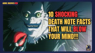 10 Shocking Death Note Facts That Will Blow Your Mind