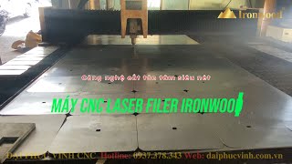 MÁY CNC LASER FIBER IronTek 3000W – CẮT KIM LOẠI CHÍNH XÁC, HIỆU SUẤT CAO