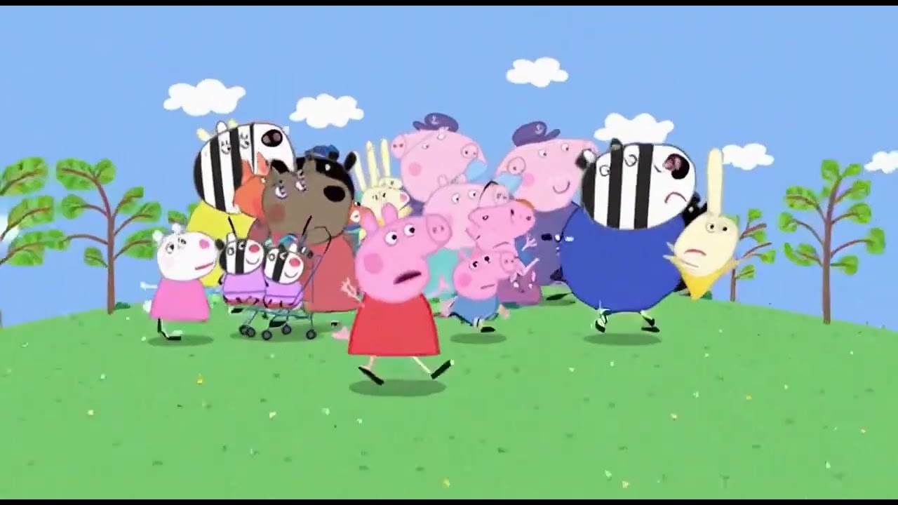 Peppa Pig: meet baby evie be like (Sora 2)