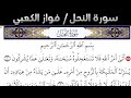 سورة النحل القارئ فواز الكعبي قرآن 1446 