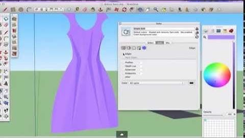 SketchUp Tutorial  Creating Clothes