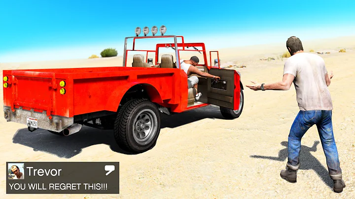 I Stole TREVOR'S CAR in GTA 5! (BAD IDEA)