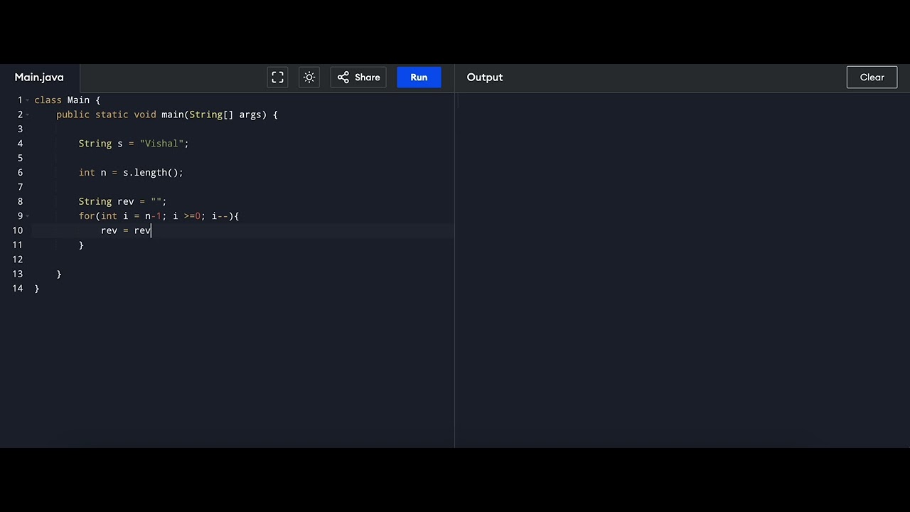 How to Reverse a String In Java!! - YouTube