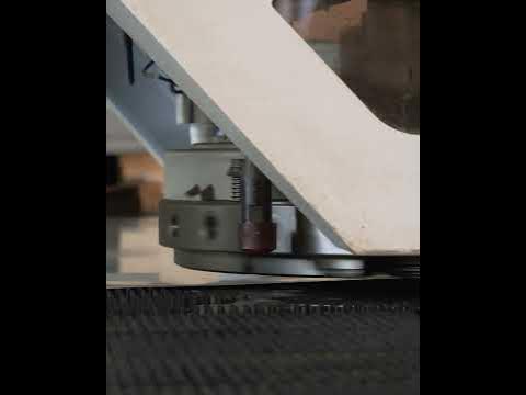 Промышленный дырокол - YouTube