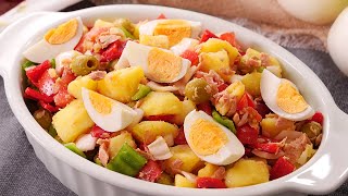 Ensalada Campera Fácil, Rápida Y Llena De Sabor