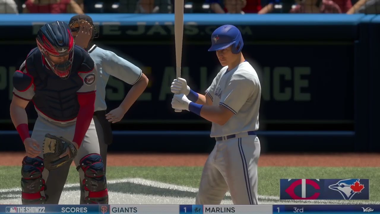 [MLB The Show 22] June 5, 2022 | MIN@TOR : Full Gameplay Walkthrough (No commentary, Just Playing)