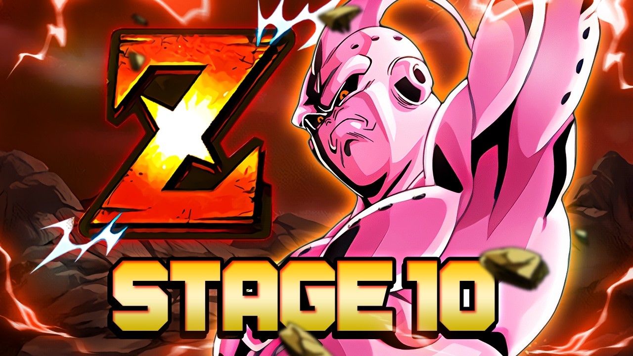 HYBRID SAIYANS! STAGE 10! LR AGL SUPER BUU'S EZA EVENT! (Dokkan Battle)