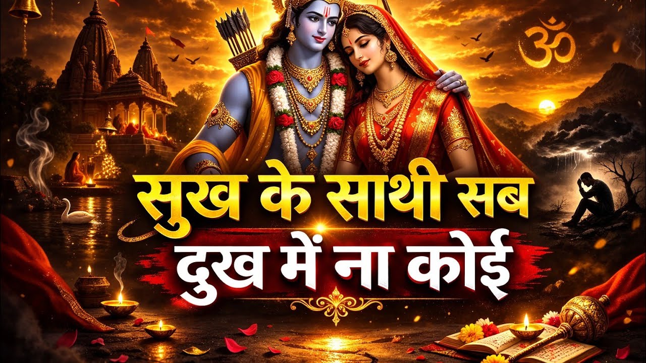 😔Sukh Ke Sab Saathi Dukh Mein Na Koi | Ram Bhajan 2026 | Heart Touching Hindi Bhajan 🚩🙏