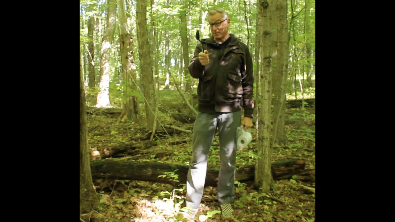 How to poop in the woods - YouTube
