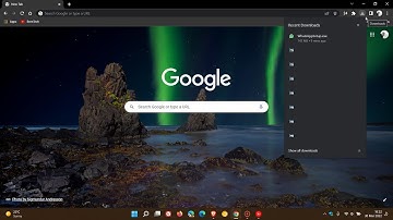 How to enable the new "Download bubble" in Google Chrome 100