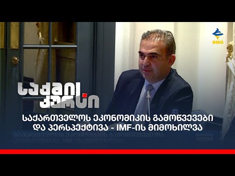 საქართველოს ეკონომიკის გამოწვევები და პერსპექტივა - IMF-ის მიმოხილვა