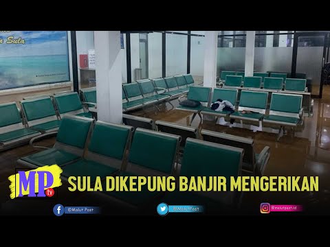 Puluhan Desa Memprihatinkan, Air Juga Memenuhi Bandara Emalamo Sanana   | Malut Post TV