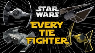 All TIE Fighter Types and Variants in Star Wars Canon