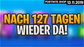 FORTNITE SHOP vom 13.11 -  127 Tage!  Fortnite Daily Item Shop von heute 13 November 2019 | Detu