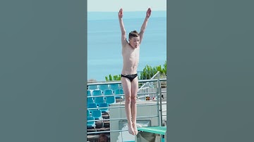 3m Springboard Reverse Dive Rijeka Open 2024 Boys D