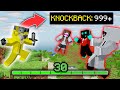 Minecraft Manhunt, But XP Gives Me Knockback