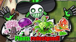 I hate these modern PvZ2 plants...so i redesigned them!