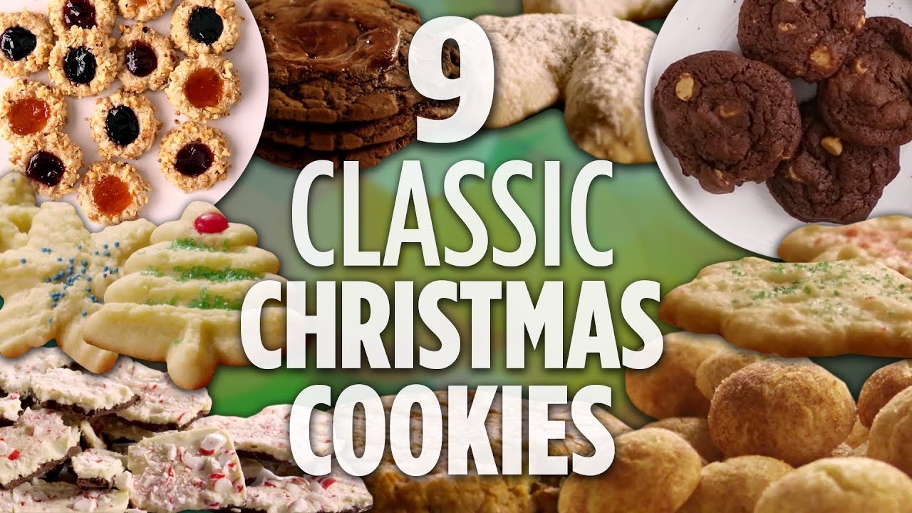 9 Classic Christmas Cookies Holiday Dessert Recipes Allrecipes Com Youtube