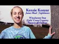 Kenzie Konyar: 2017 Winchester Star Girls&#39; Cross Country Runner of the Year