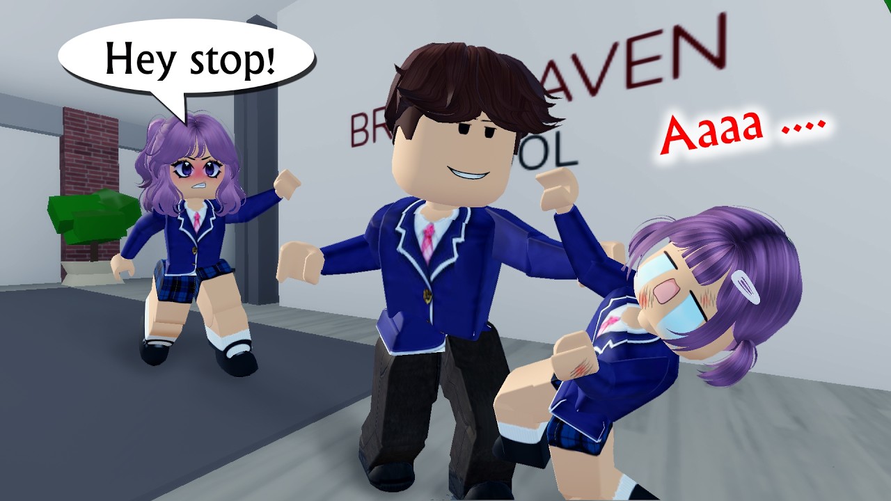 Emmi was bullied  at school | Violet Roblox TV