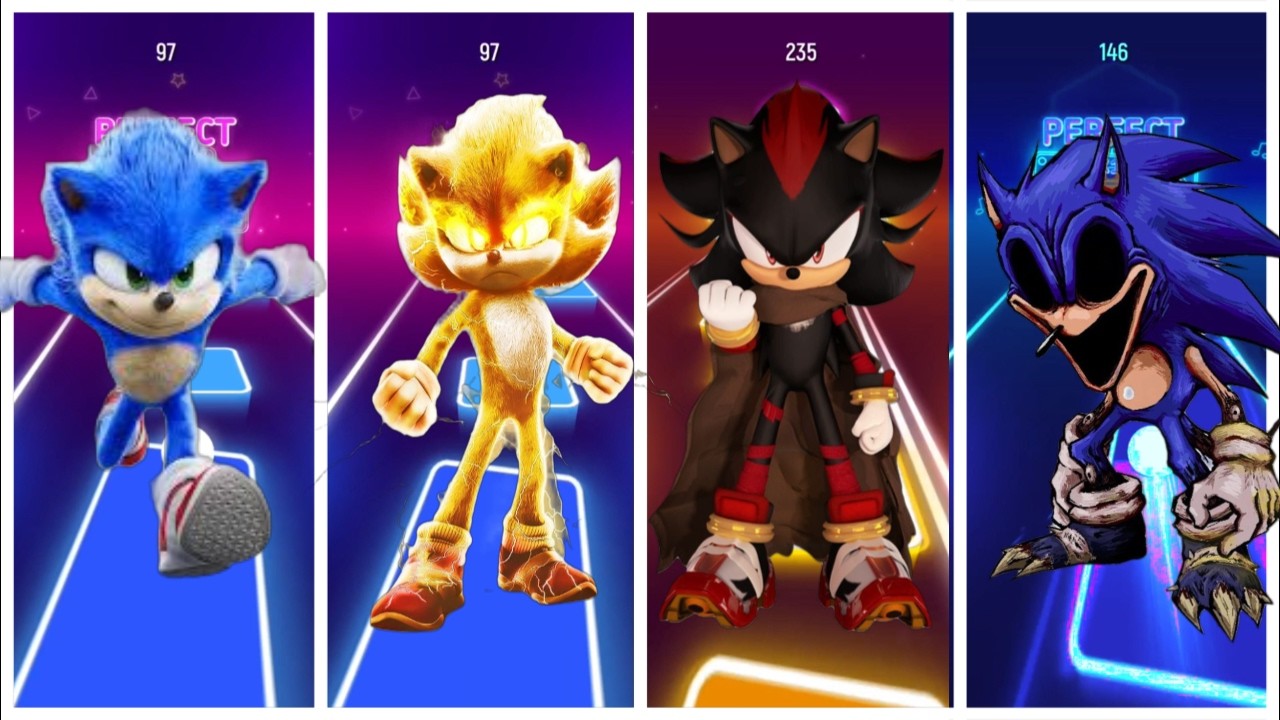 ⚡ Original Sonic 🆚 Shadow the Hedgehog 🆚 Sonic.EXE 🆚 Shin Sonic #6