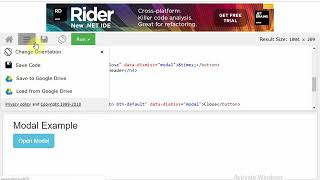 Bootstrap Modal Example | How to create a modal in Bootstrap