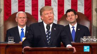 US - Donald Trump's first 100 days as president of the United States of America