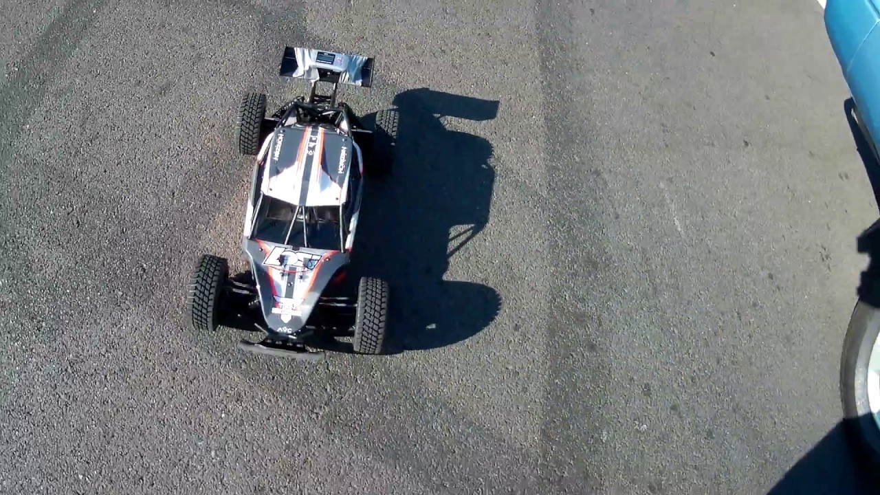 Losi TEN-SCBE Speed run, stock gearing 4s . 70Mph / 114 Km/h