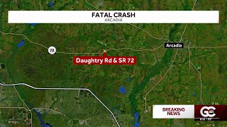 Fatal vehicle crash in Arcadia happens Saturday afternoon