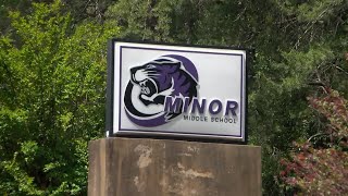 Guns found in student's backpack at Minor Middle School