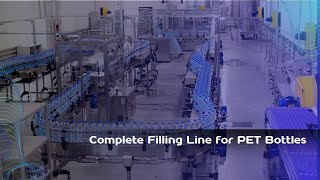 Complete Filling Line for PET Bottles