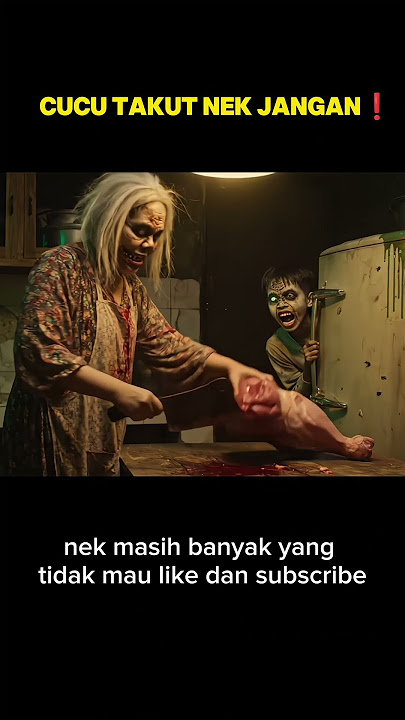 JANGAN NEK CUCU TAKUT #short #horror #veo3