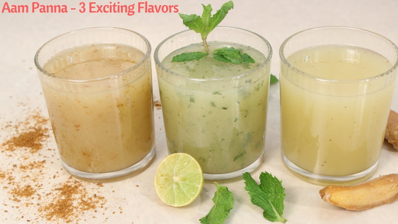 Siddhi making Aam Panna, recipe video