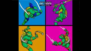 Tortugas ninja  Arcade 1989  juego completo