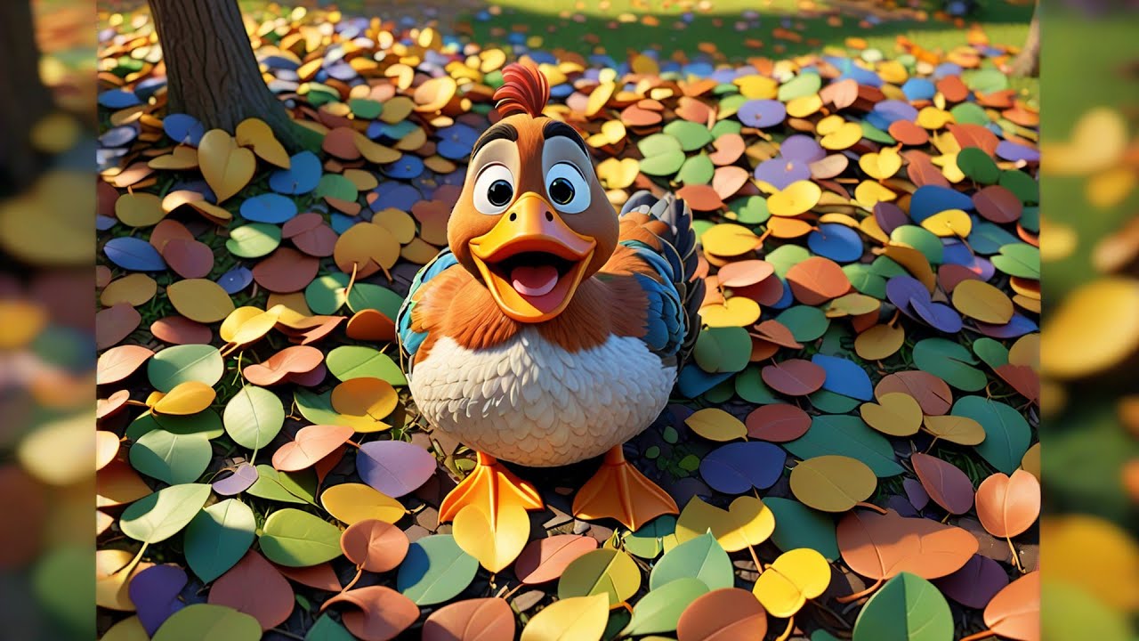 Dodo Duck Jumps in Leaves | Fun Autumn Song for Kids | Nursery Rhymes and Toddler Learning