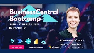 Business Central Inventory 101 - Dynamics 365 Bootcamp Power Platform Community