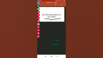 SSC MTS RESULT 2019