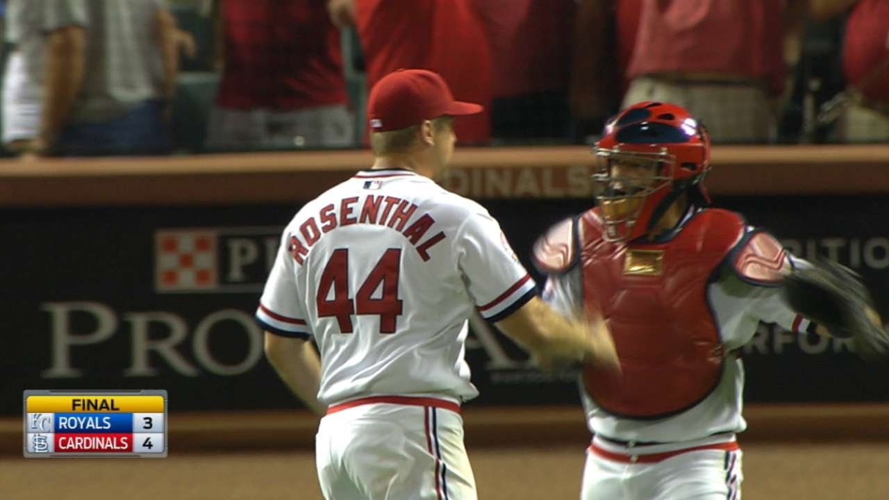 7/23/15: Lackey, Cards survive late Royals' rally
