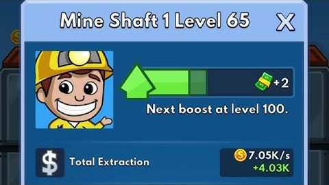 How To Upgrade/Boost Mine Shaft in Idle Miner