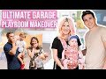 Ultimate Garage Playroom Makeover! Our First Project As New Parents!