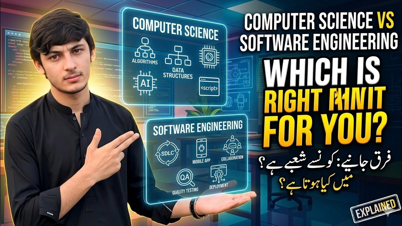 Software Engineering vs Computer Science | مکمل فرق | کون سا بہتر ہے ...