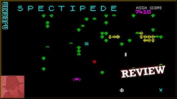 Spectipede - on the ZX Spectrum 48K !! with Commentary