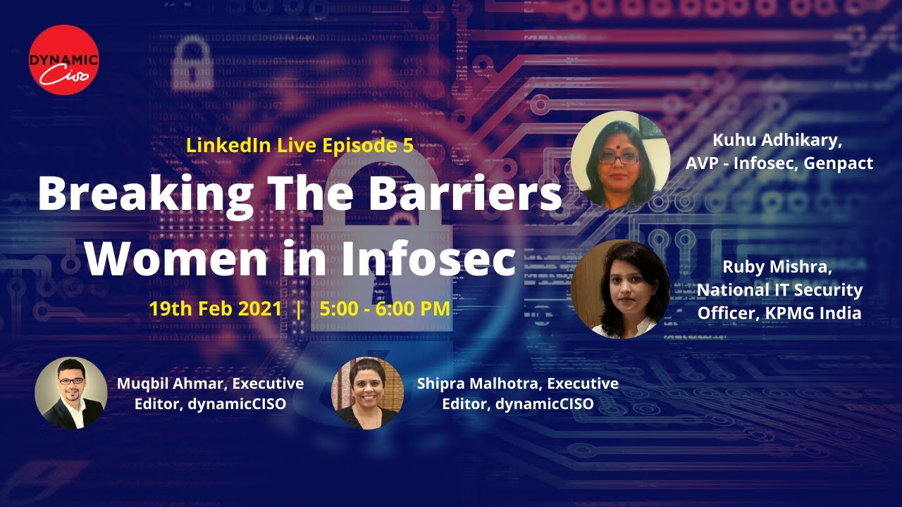 Breaking The Barriers: Women in Infosec - Episode 5 - YouTube