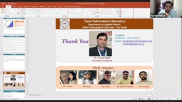 Webinar Series on Advances in Material Science and Technology