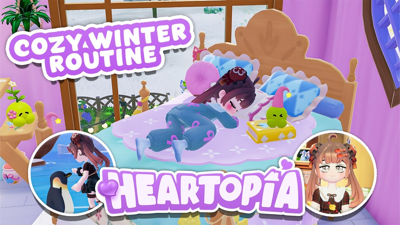 My Morning Routine | Heartopia RP 🧸☃️